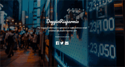 Desktop Screenshot of doppiorisparmio.com